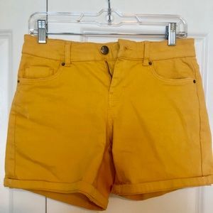 High Waisted Jean Shorts from Italy